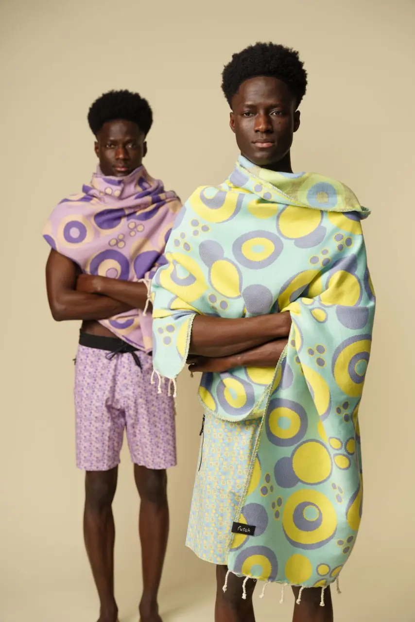 Futah - Short de Baño Moca & Violeta Vortex (8)