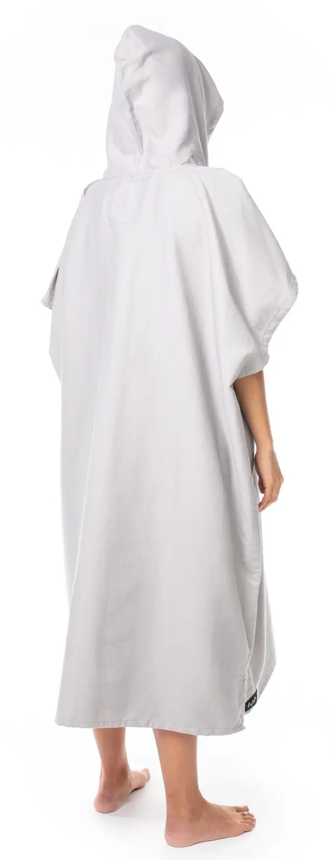 Futah - Ericeira Grey Poncho  (4)