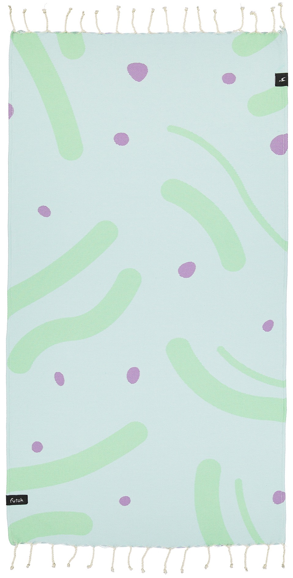 Futah - Algae Bleue Clair Serviette Enfant (1)