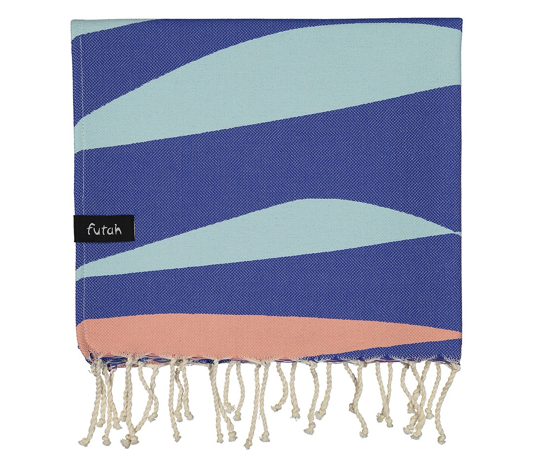 Futah - Sea Storm Azul Toalla Niños (3)