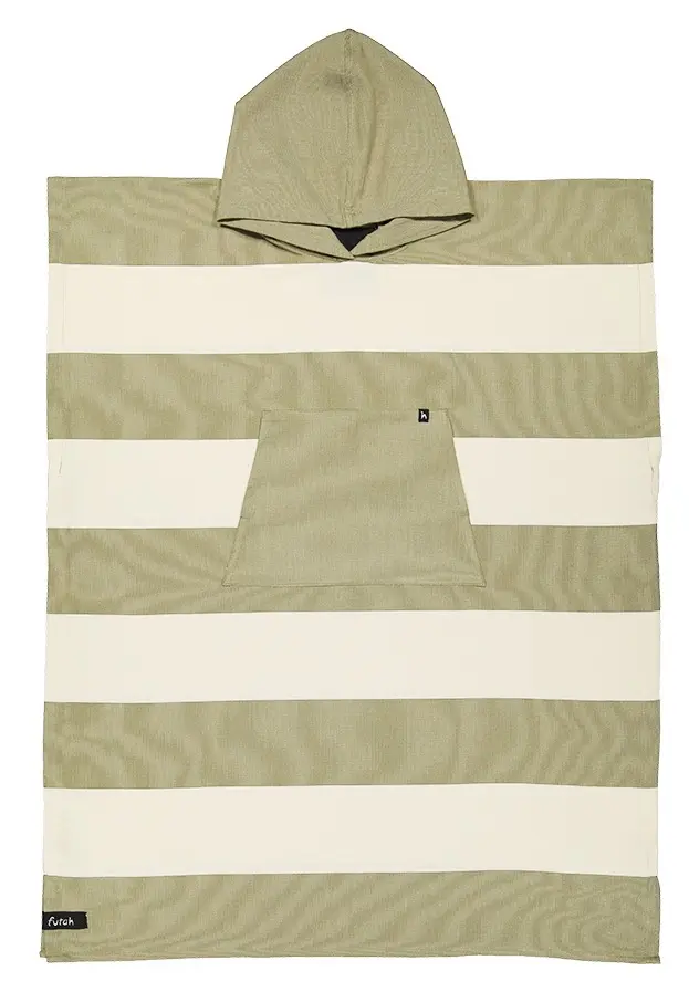 Futah - Bedu Verde Seco Poncho  (1)