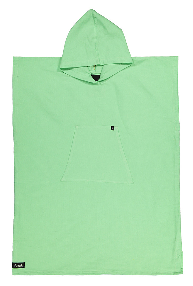 Futah - Ericeira Verde Claro Poncho  (1)