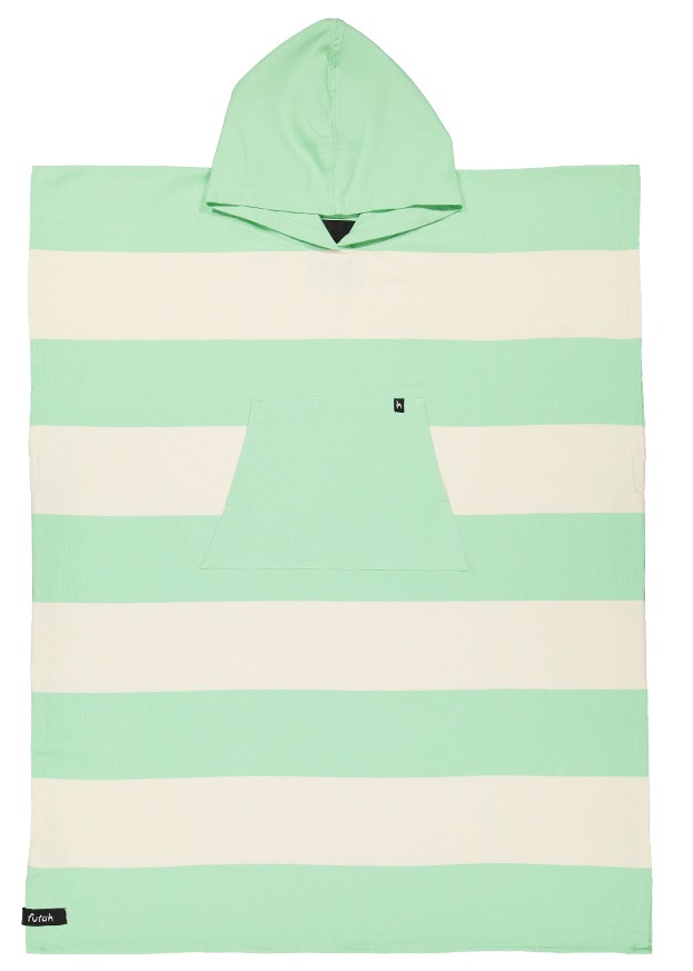 Futah - Bedu Verde Agua Poncho  (1)