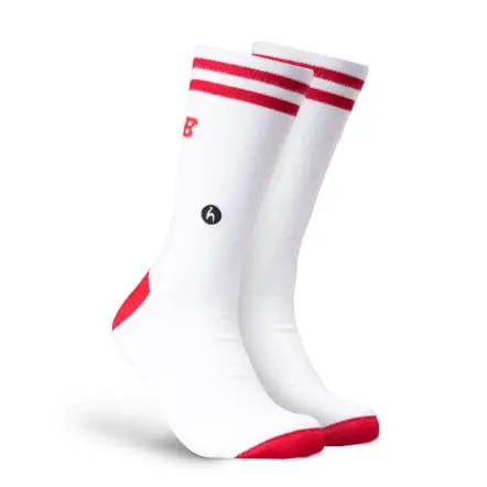 Chaussettes Benfica Stripes White