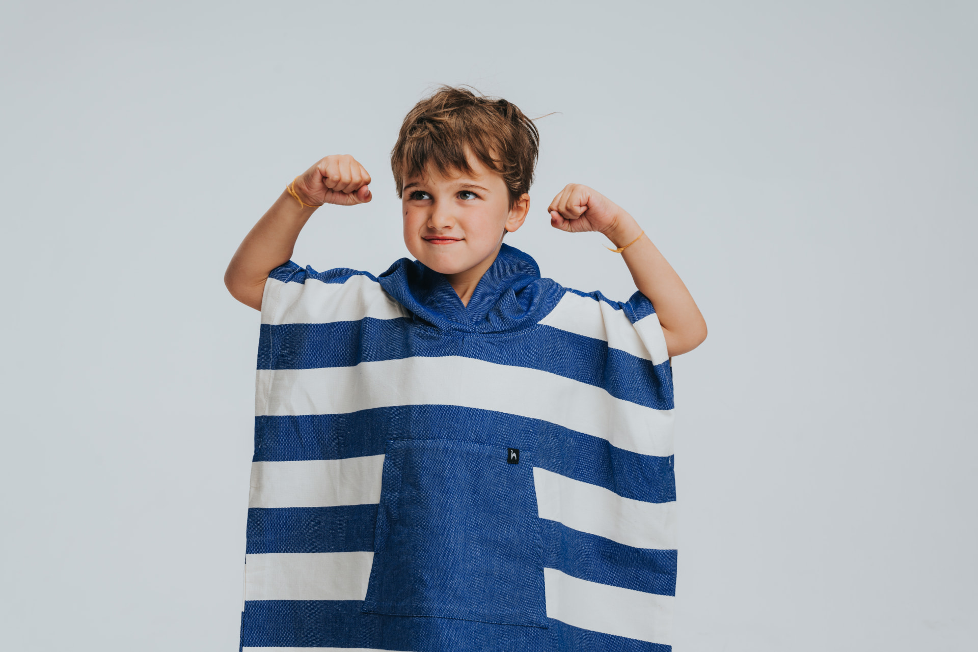 Futah - Bedu Azul Poncho Niños (3)