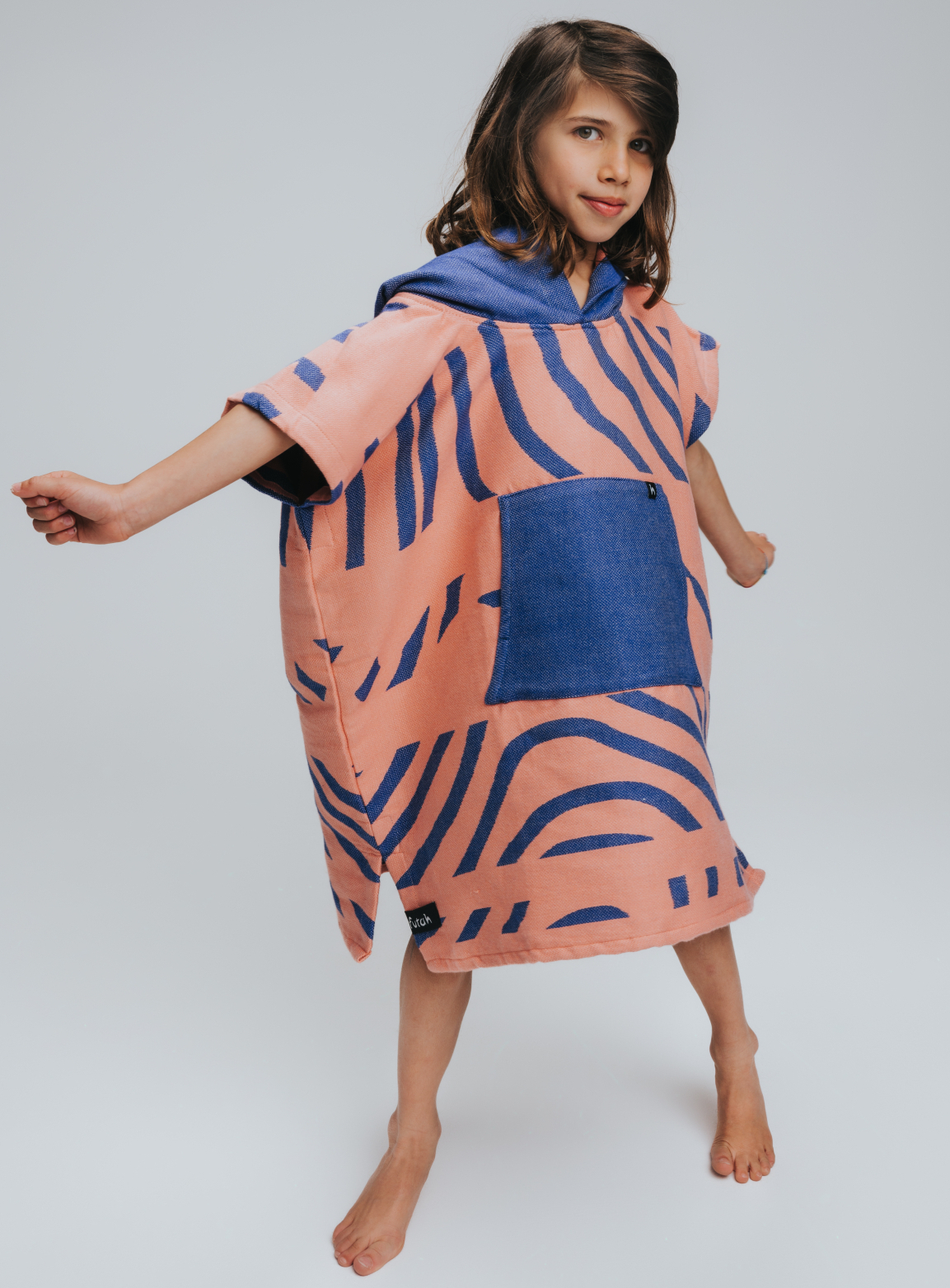 Futah - Dierma Coral Poncho Niños (2)