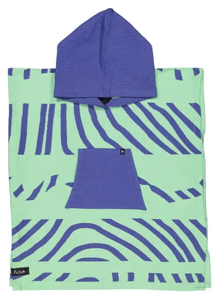Dierma Turquoise Poncho Enfant