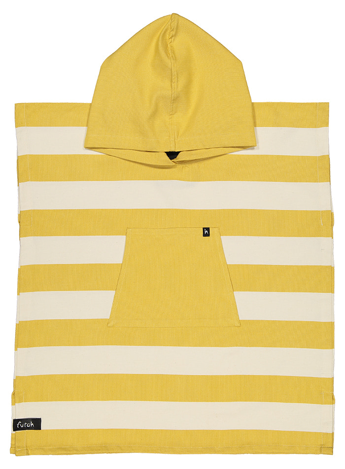 Futah - Bedu Moutarde Poncho Enfant (1)
