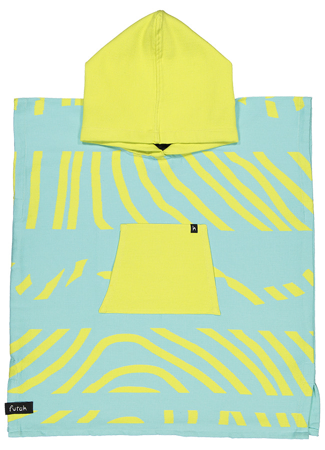 Futah - Dierma Azul Poncho Niños (1)