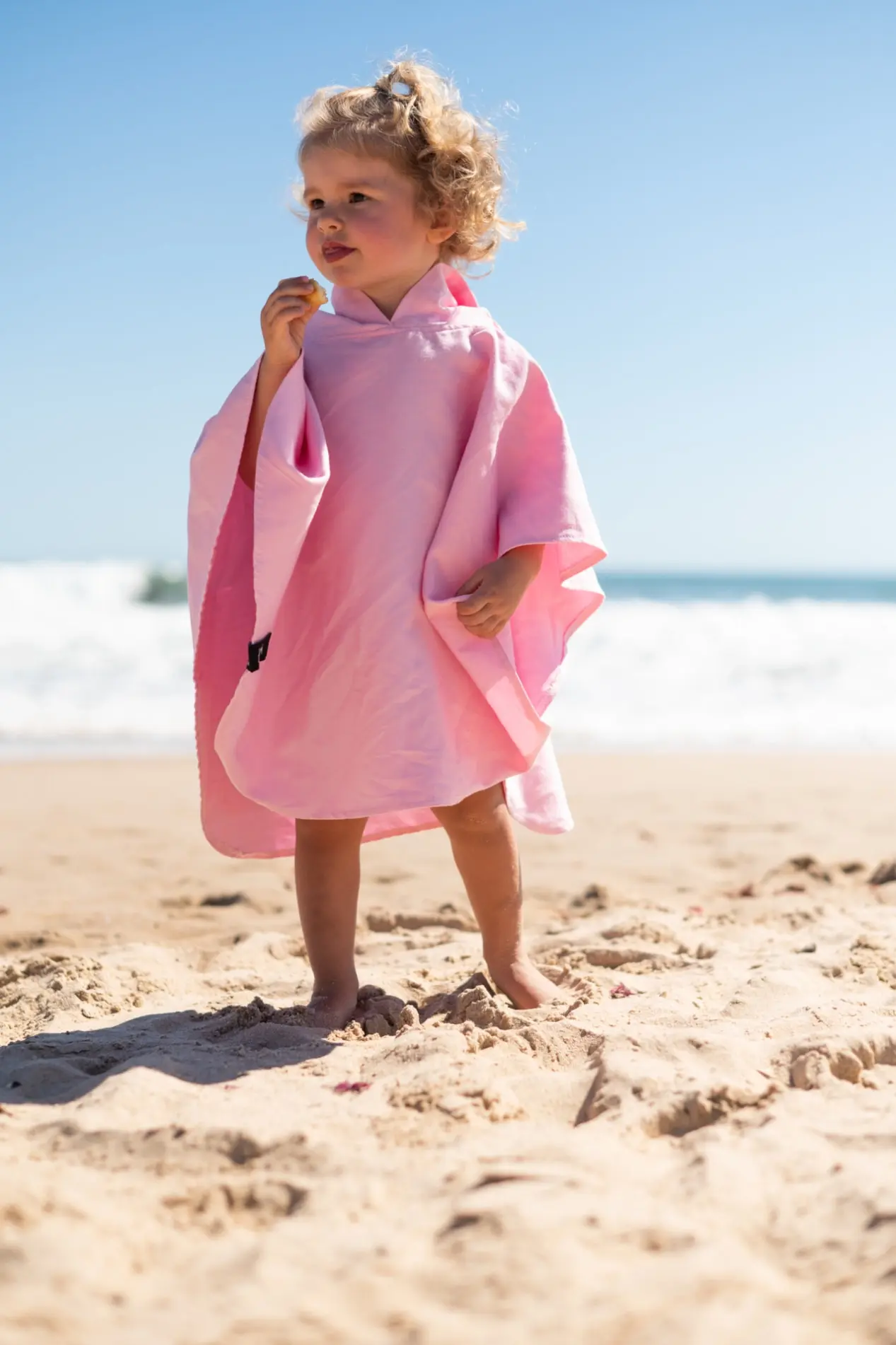 Futah - Ericeira Rose Poncho Bébé (2)