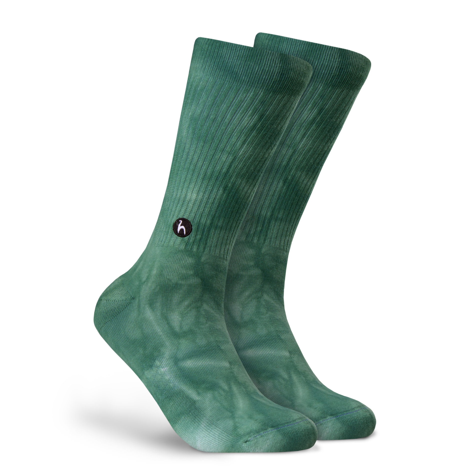 Futah - Calcetines Tie Dye Verde (1)