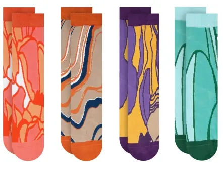 4-Pack Chaussettes - Collection DÉSERT - WWF®