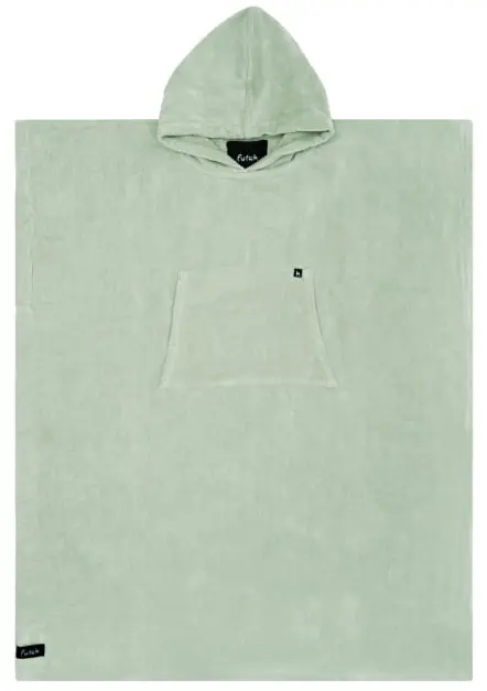 Ericeira Vert Poncho Épongé 