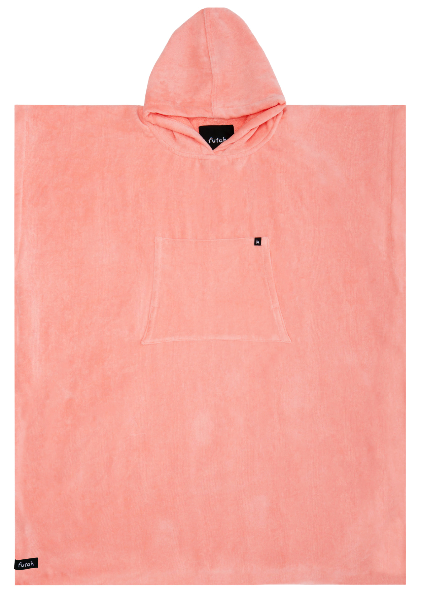 Futah - Ericeira Coral Poncho de Rizo  (1)