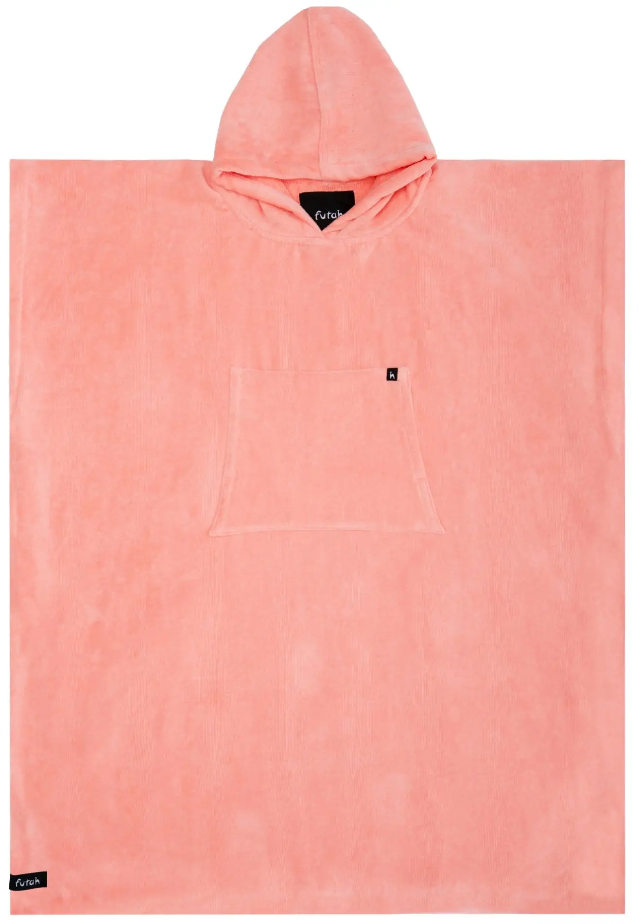 Futah - Ericeira Corail Poncho Épongé  (1)