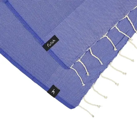 Ericeira Bleu Marine Serviette de plage (2)