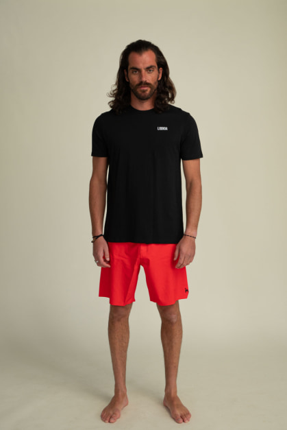 T-shirt Noir Coton Biologique - Lisboa (2)