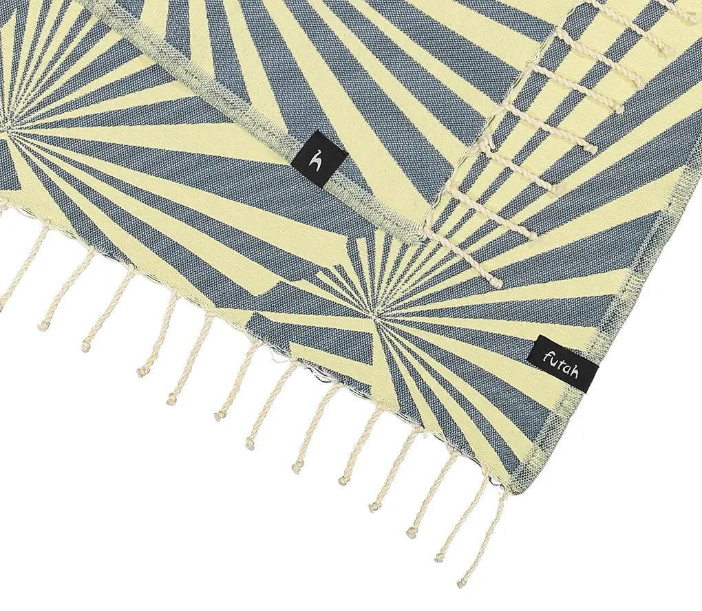 Futah - Taiga Azul Toalla de playa (2)