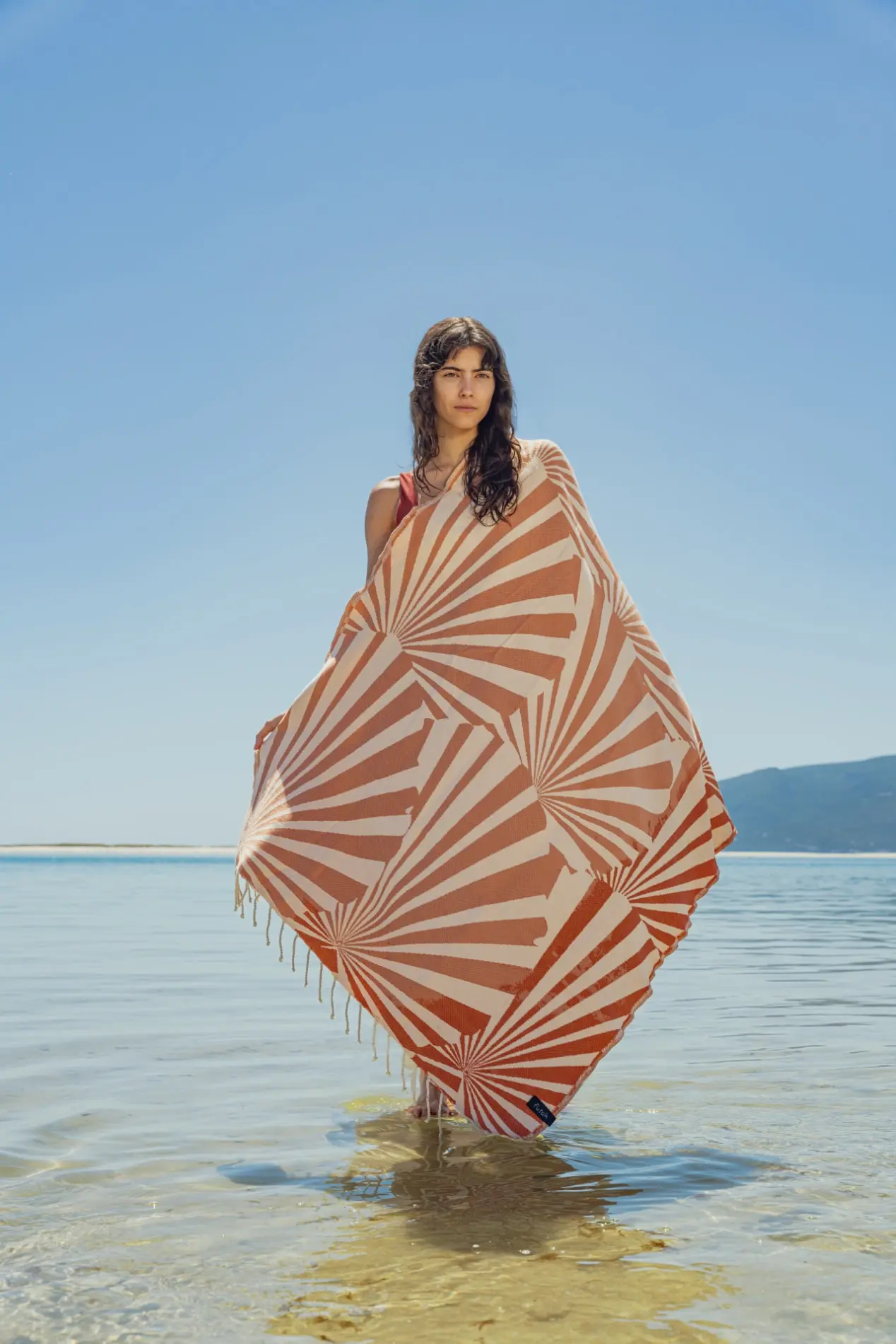 Futah - Taiga Abricot Serviette Individuelle (5)