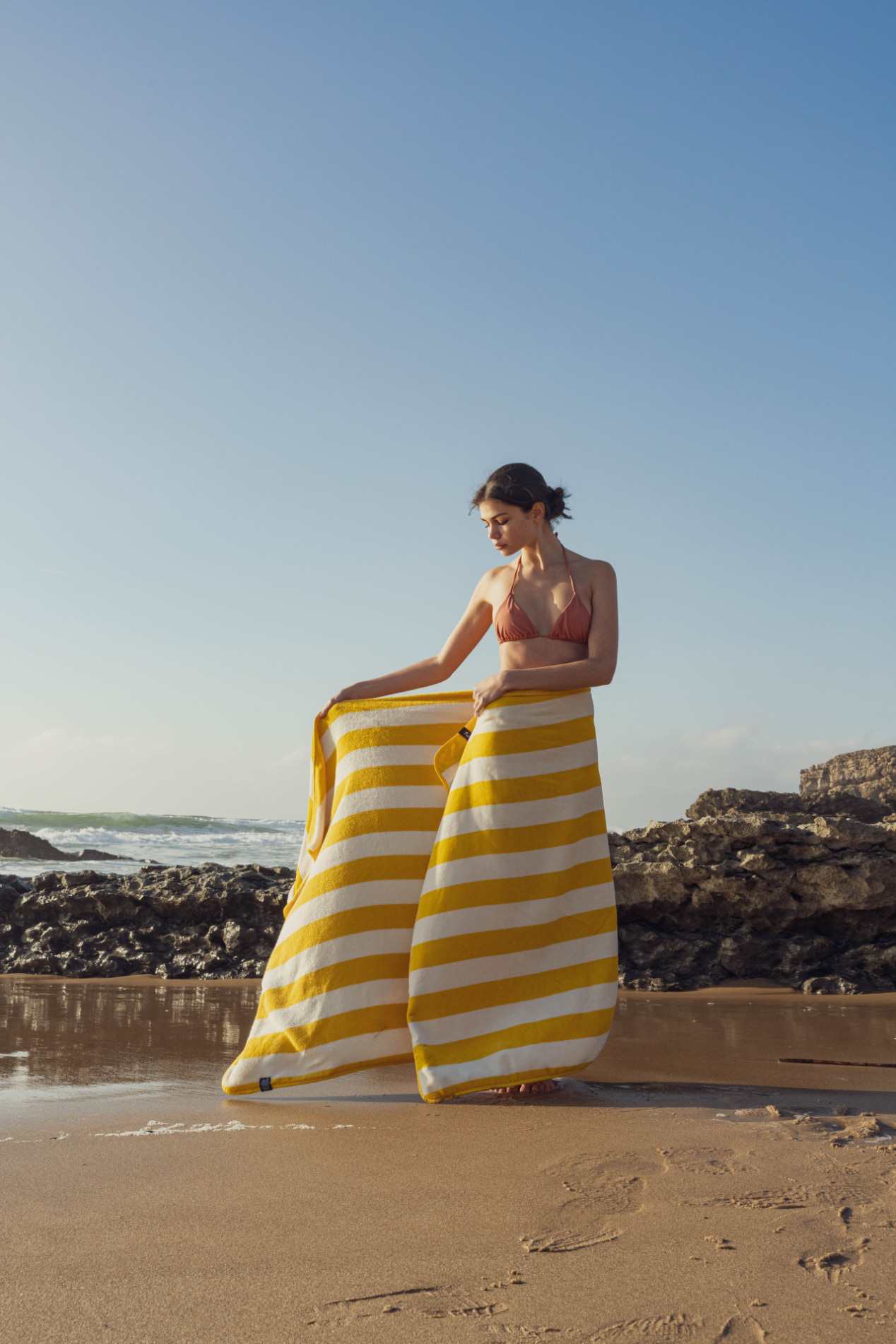 Futah - Bedu Mustard Terry Towel (3)