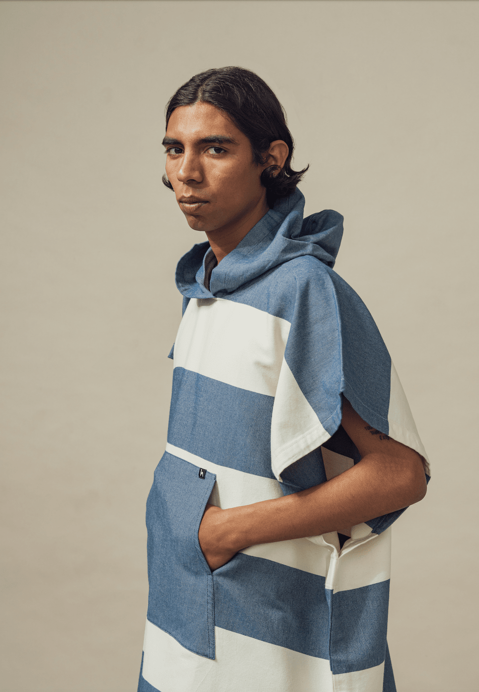 Futah - Bedu Azul Poncho (3)