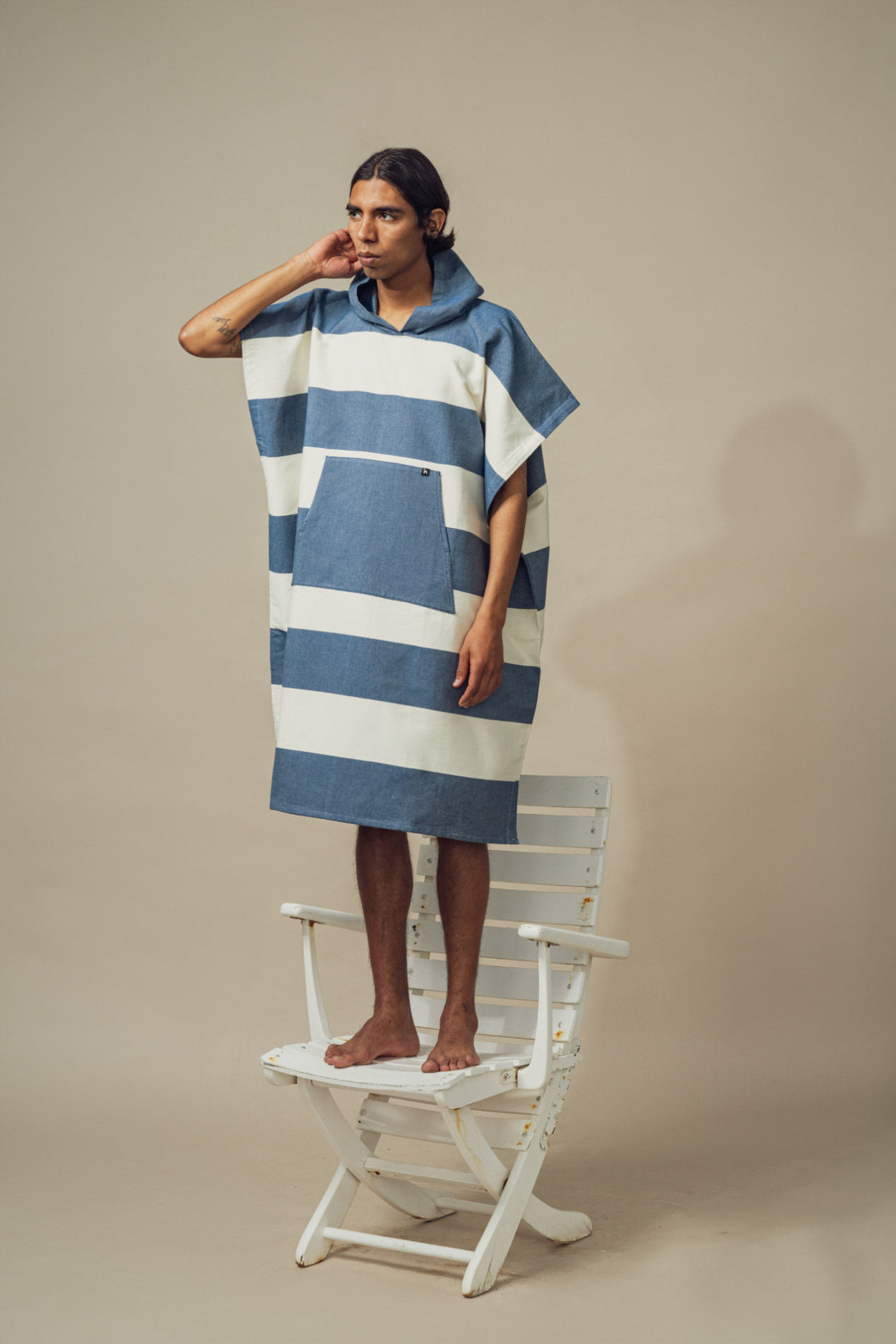 Futah - Bedu Azul Poncho (4)