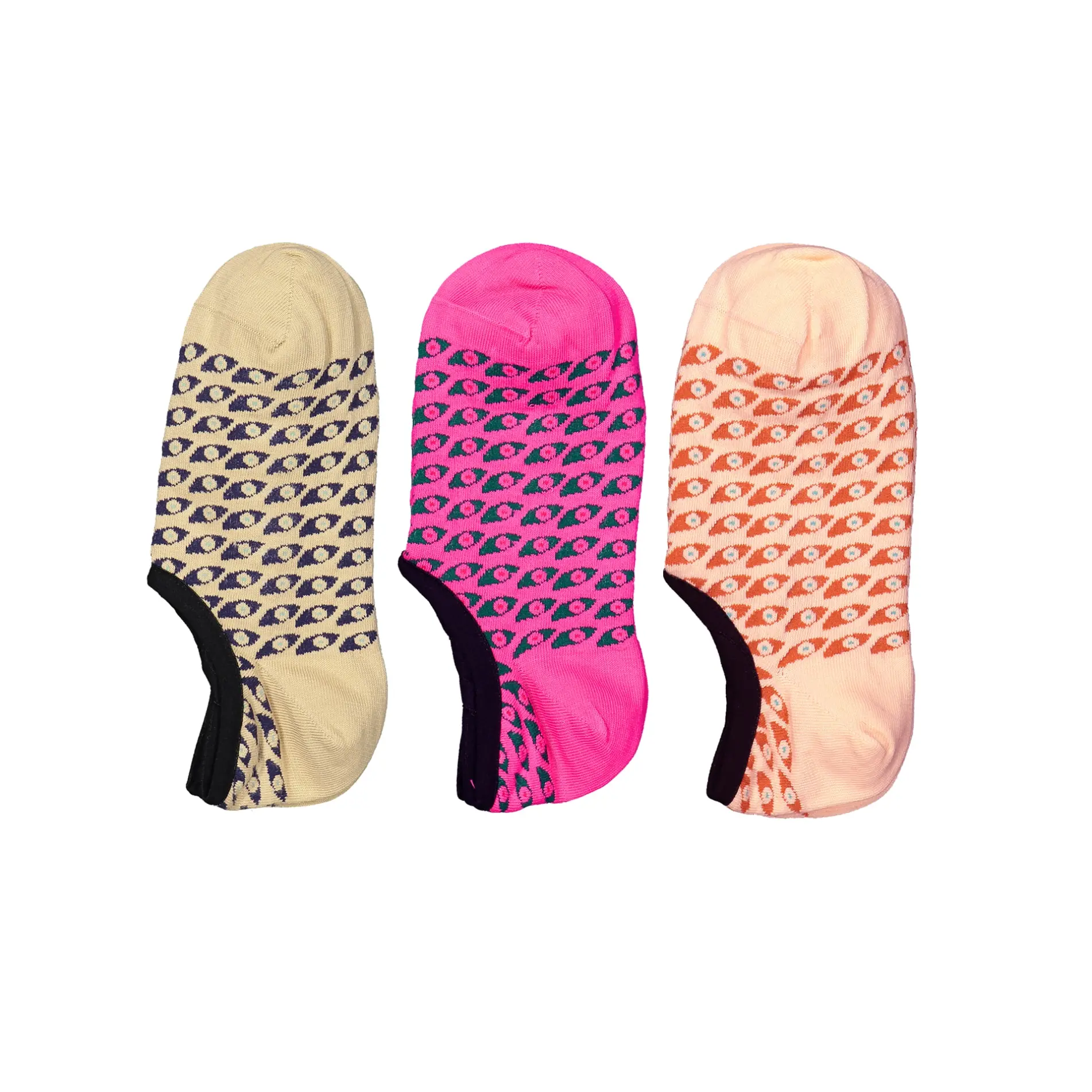 Futah - 3-Pack Calcetines Daintree No Show (1)