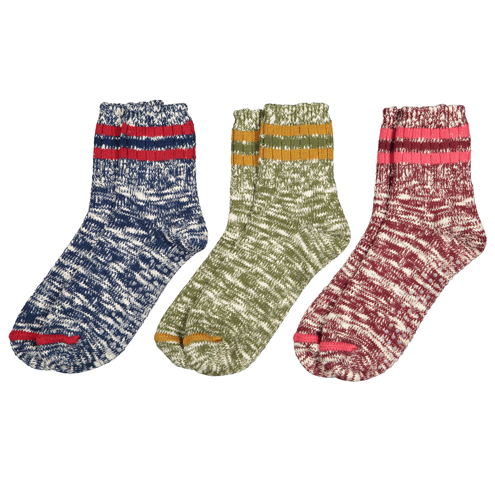 Futah - 3-Pack Calcetines de Algodón Flamé  (1)