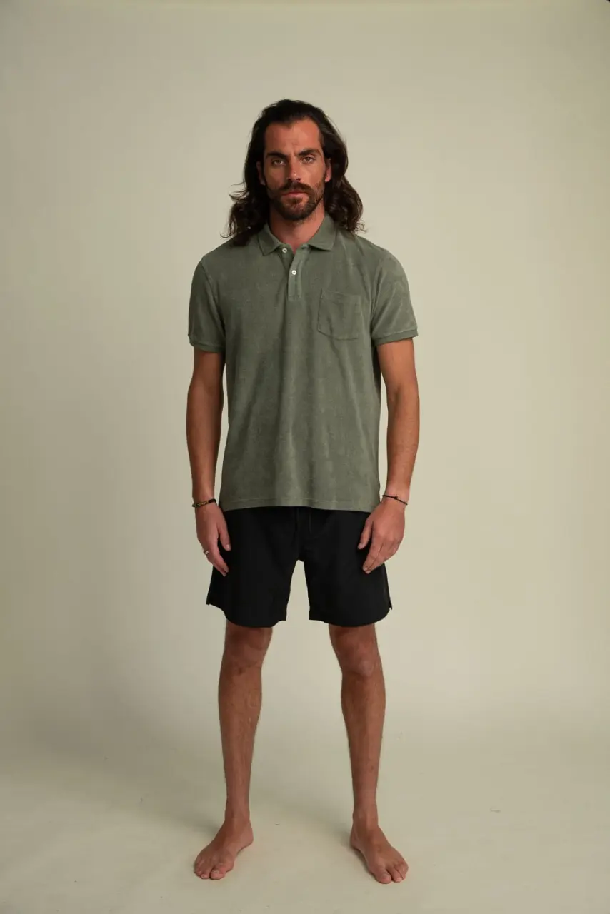 Futah - Polo Terry Khaki (1)