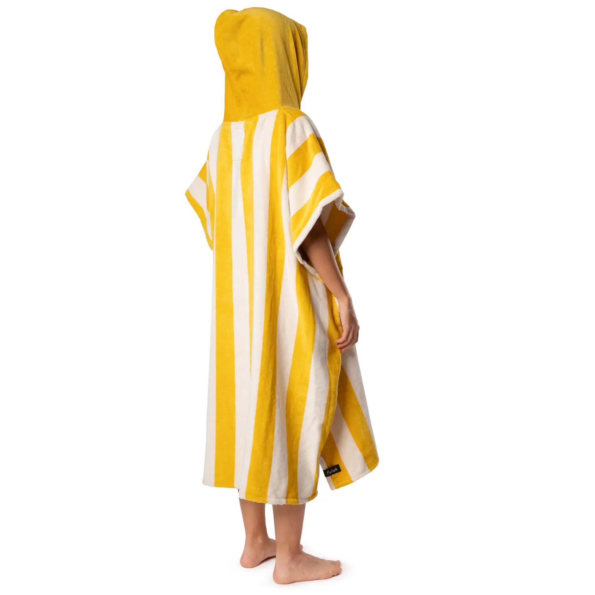 Futah - Bedu Jaune Poncho Épongé  (5)