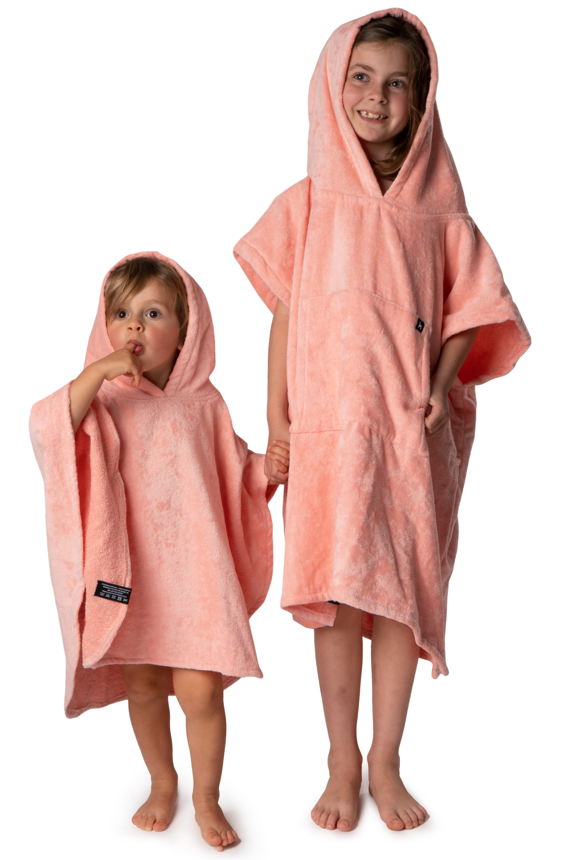 Futah - Ericeira Coral Poncho de Rizo Niños (2)