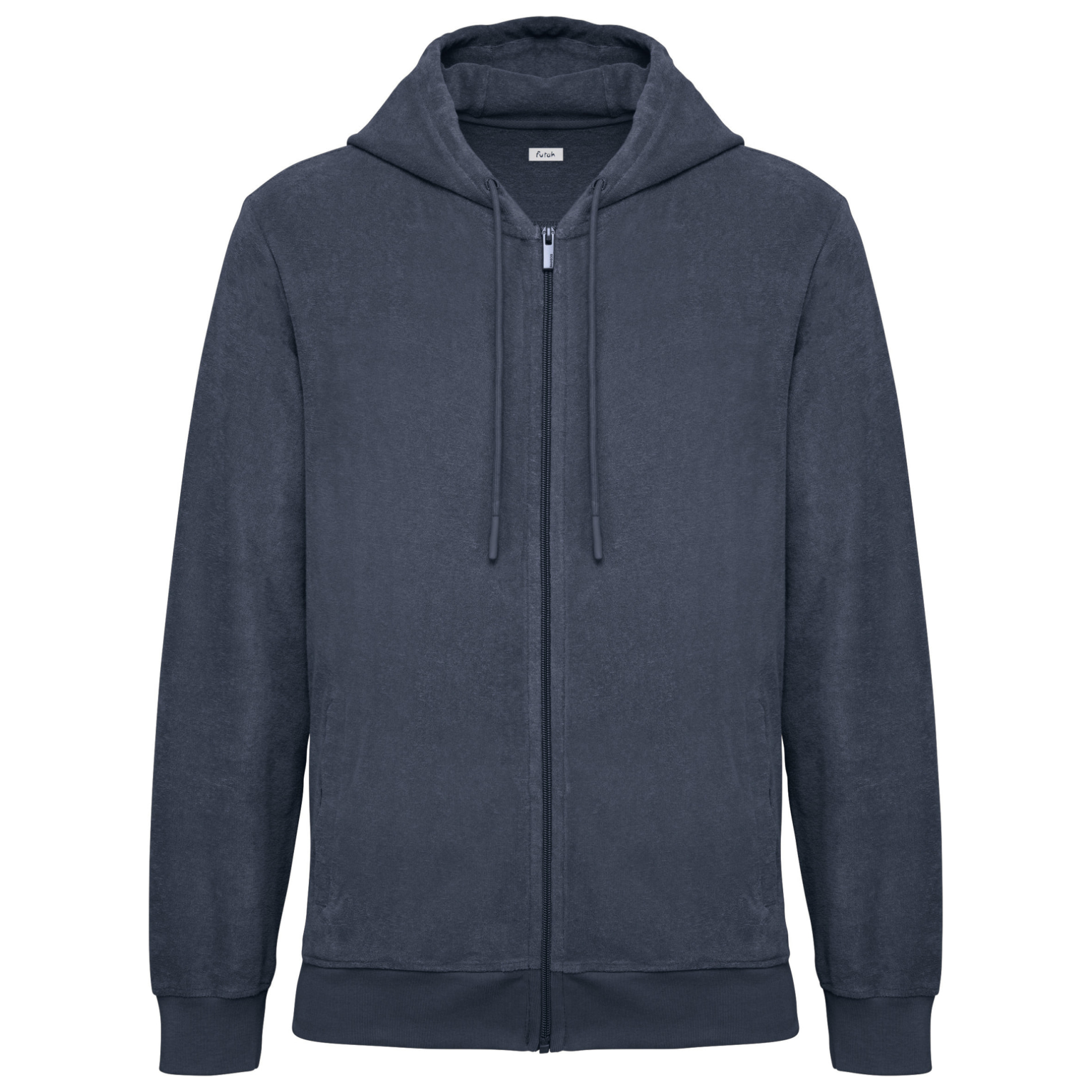 Futah - Terry Hoodie Blue (4)