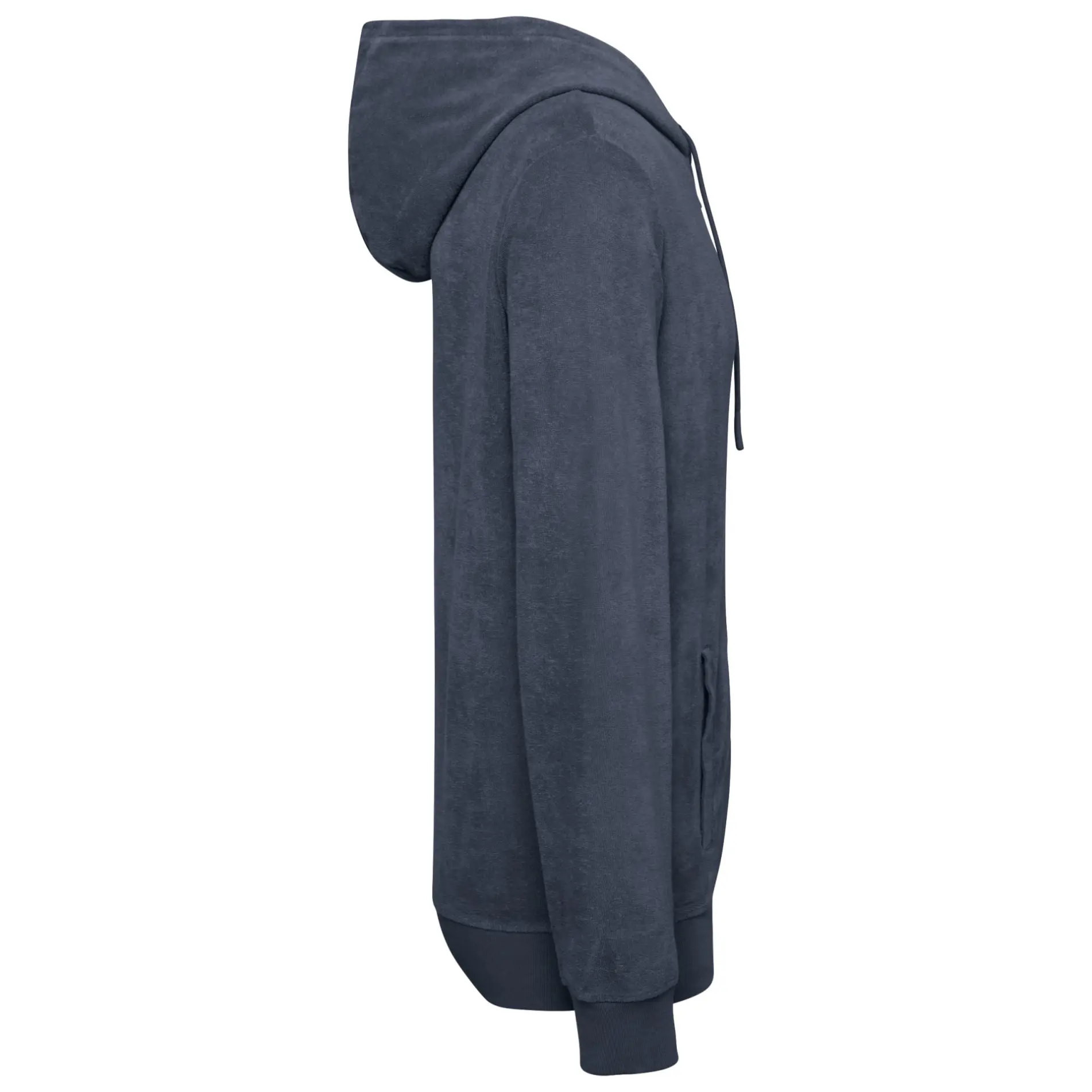 Futah - Sudadera con Capucha Terry Azul (5)