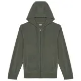 terry hoodie green front_min
