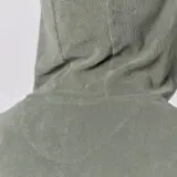 terry hoodie green hood_min