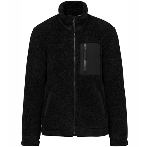 Futah - Chaqueta Sherpa Negro (1)