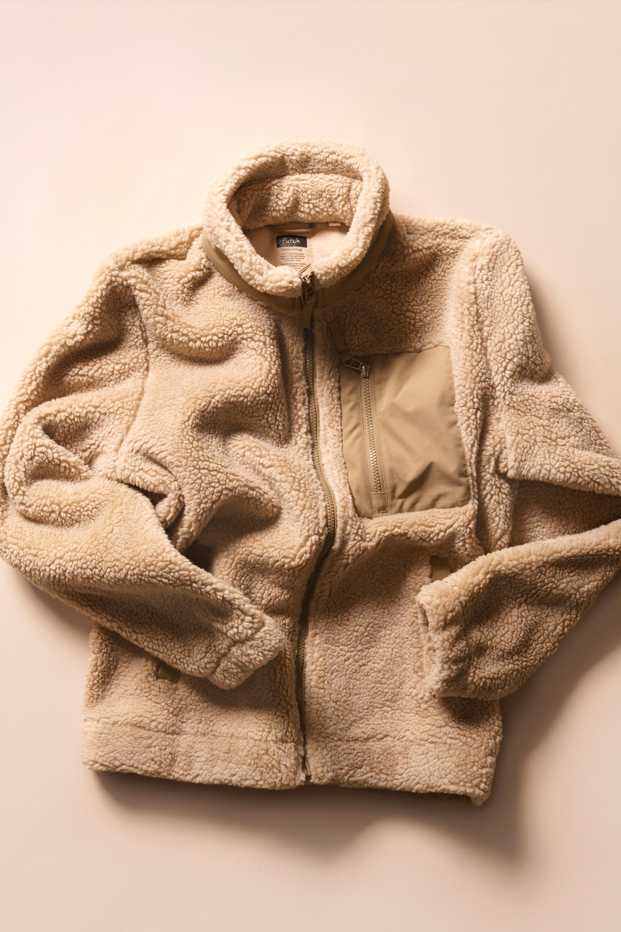 Futah - Veste Sherpa Bege (1)