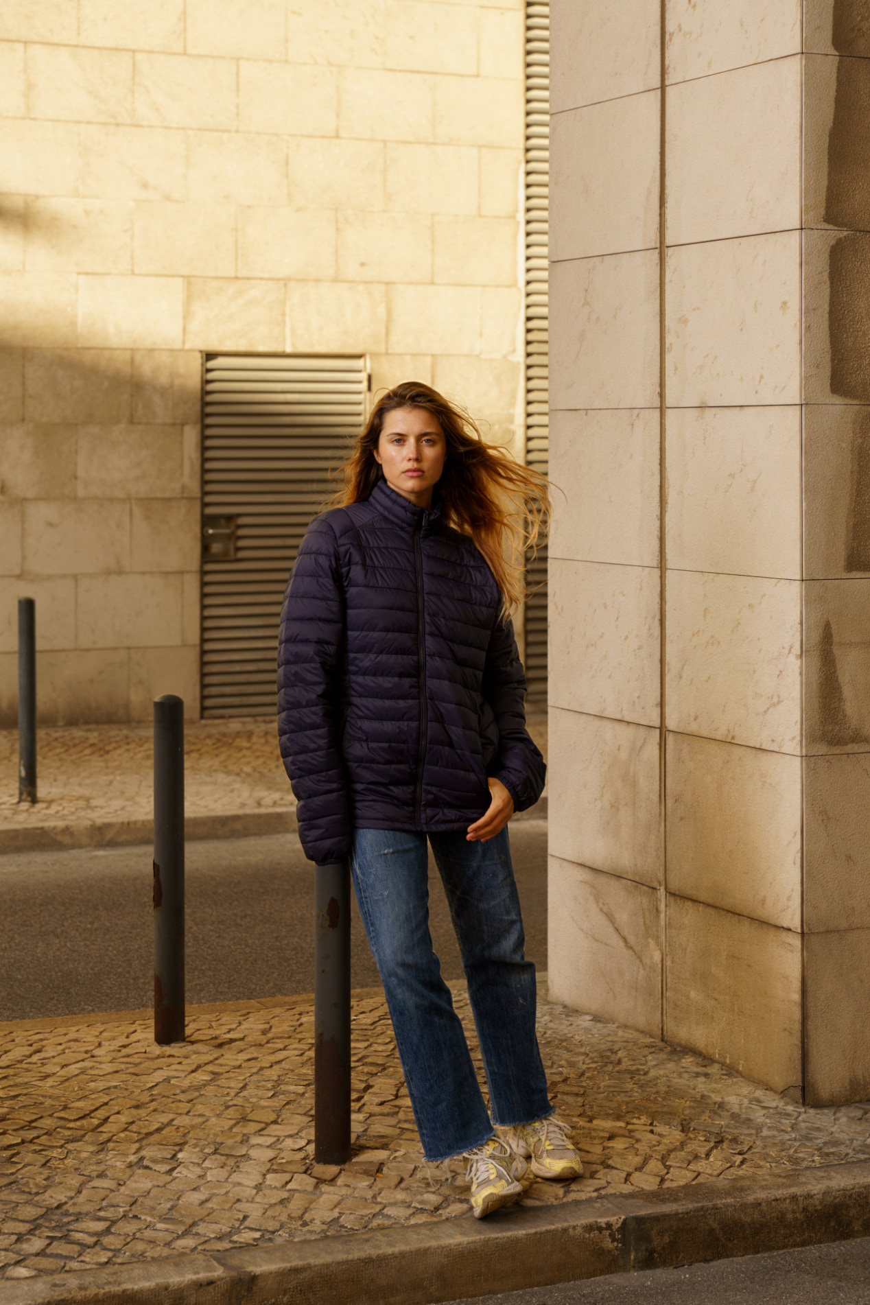 Futah - Chaqueta impermeable Azul (3)