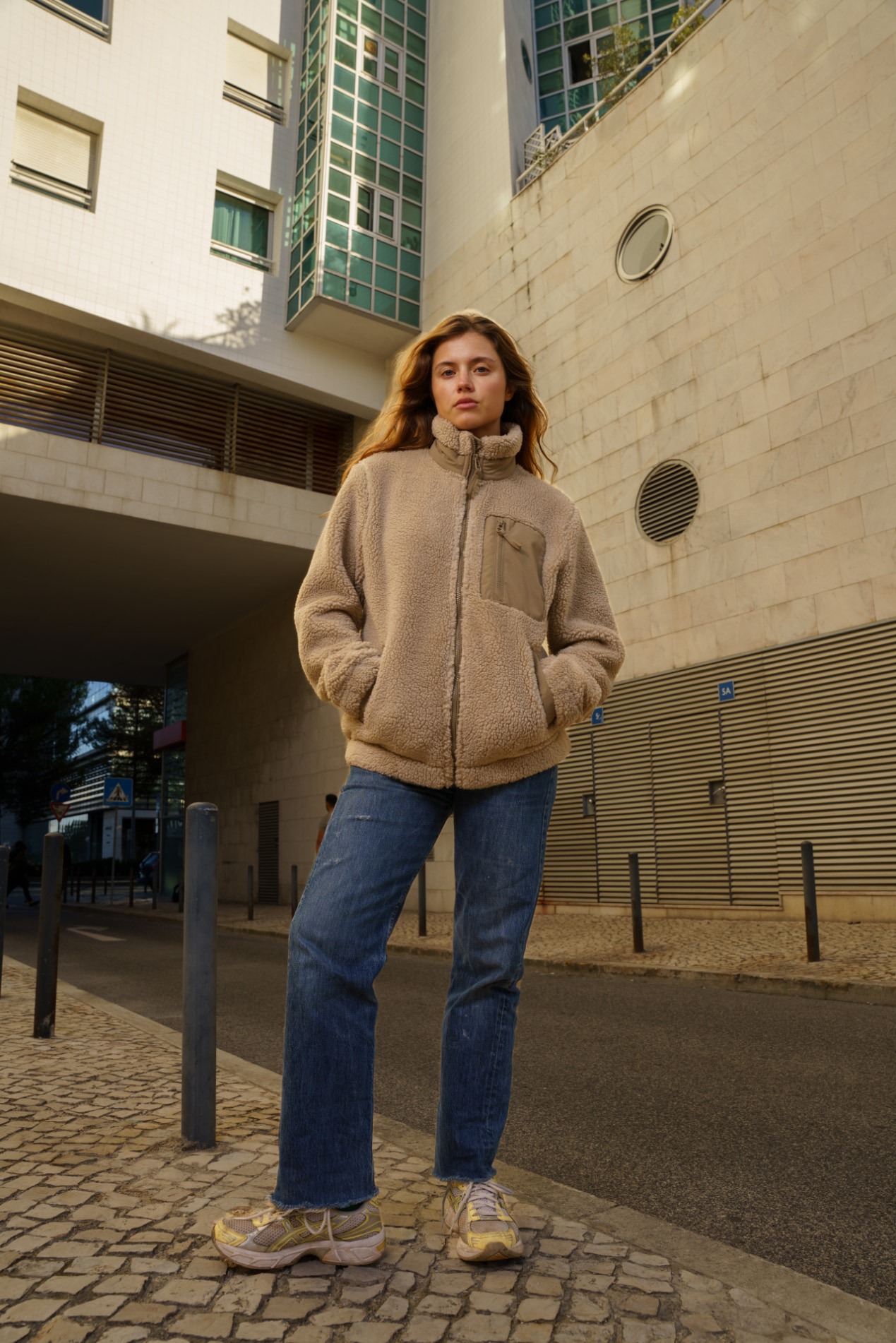Futah - Veste Sherpa Bege (4)