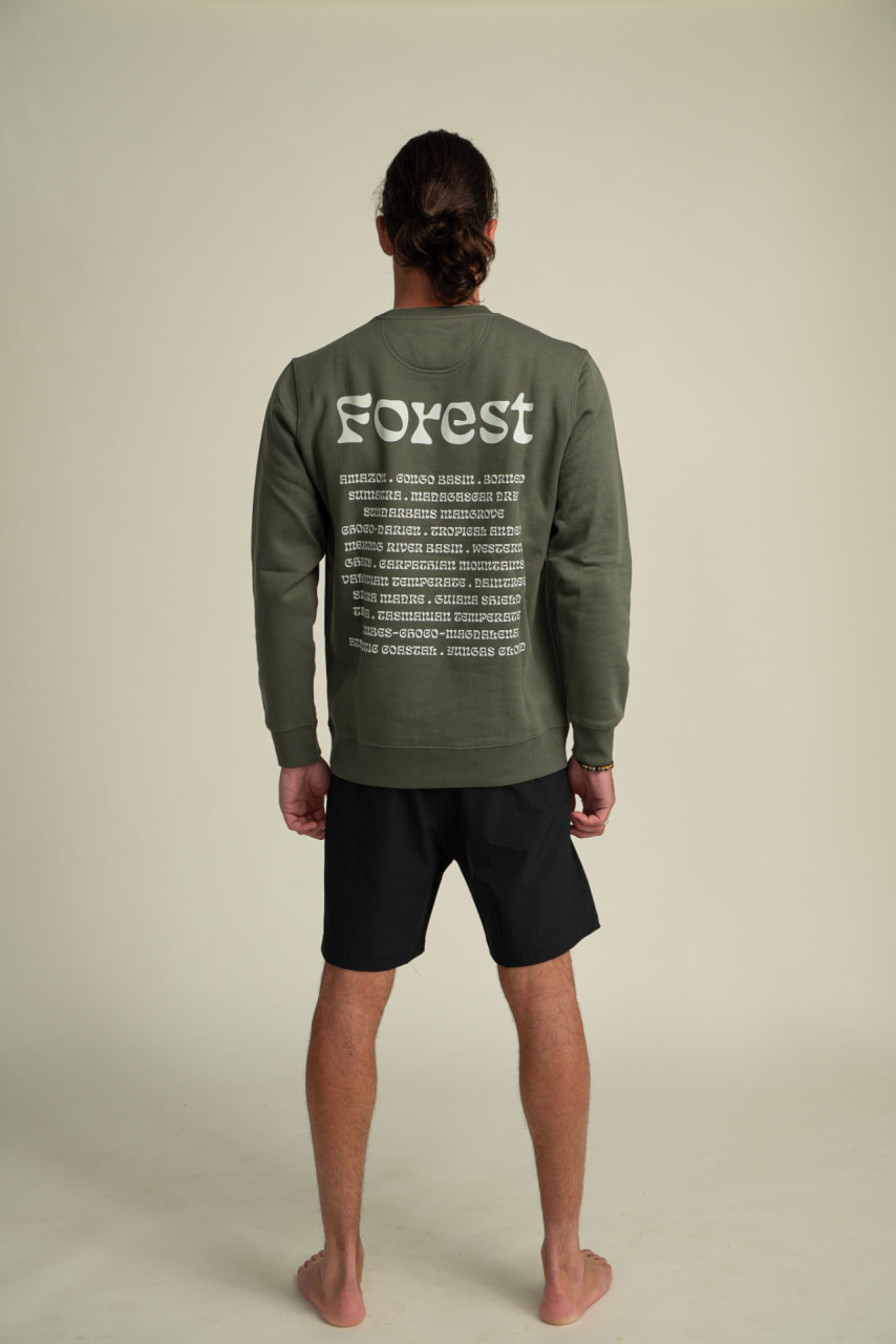 Futah - Sudadera Algodón Orgánico - Forest (2)
