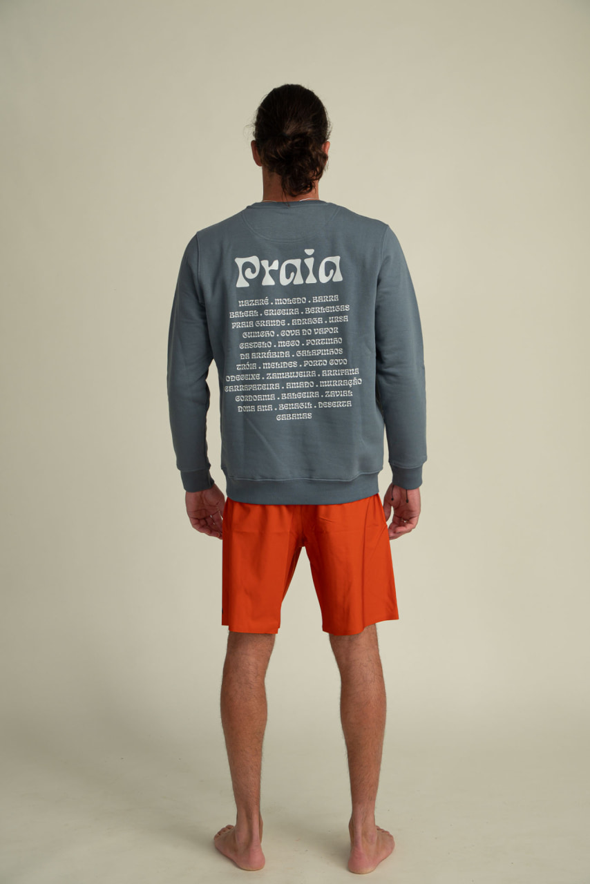 Futah - Sudadera Algodón Orgánico - Playa Gris (2)