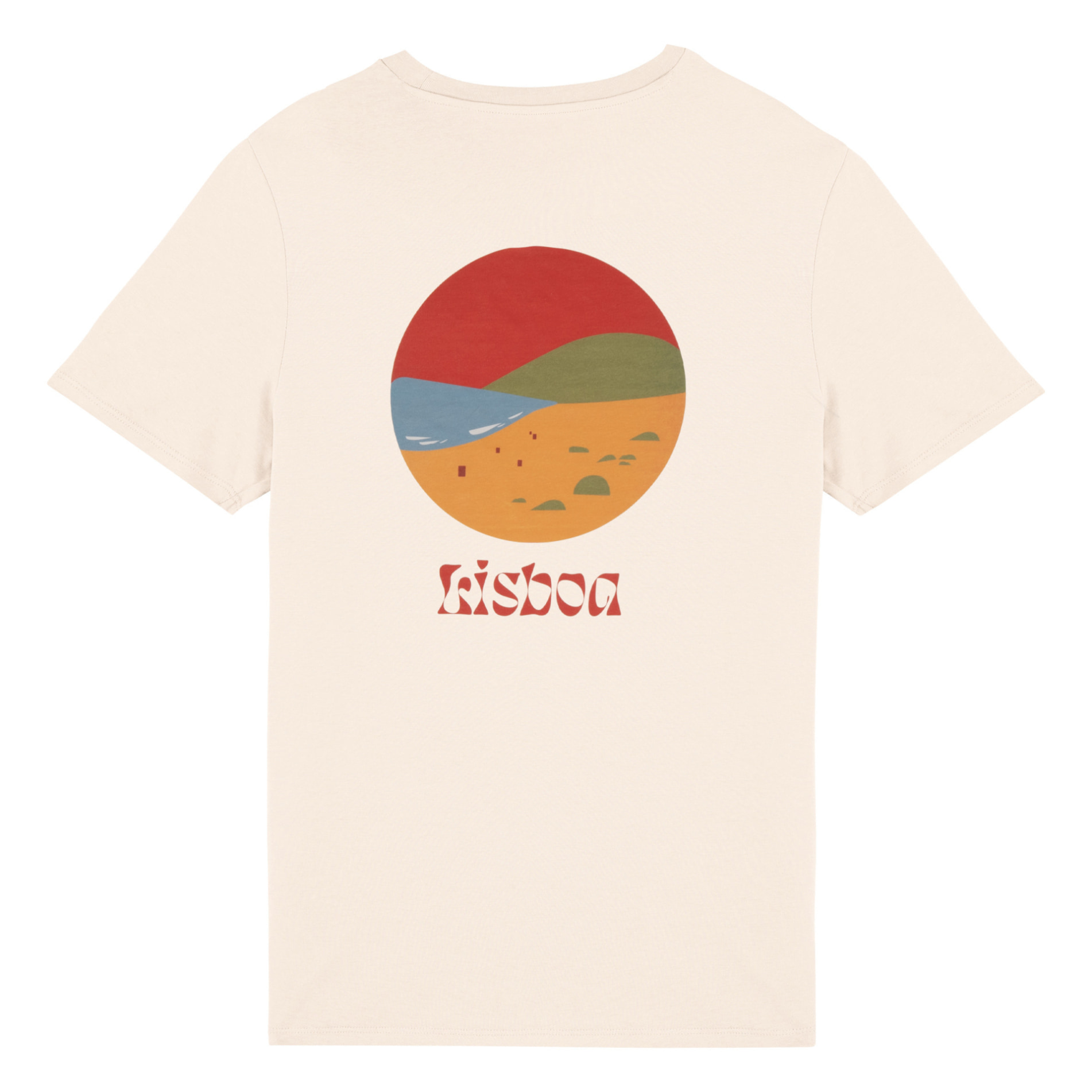 Futah - Camiseta Algodón Orgánico - Lisboa Sol (2)
