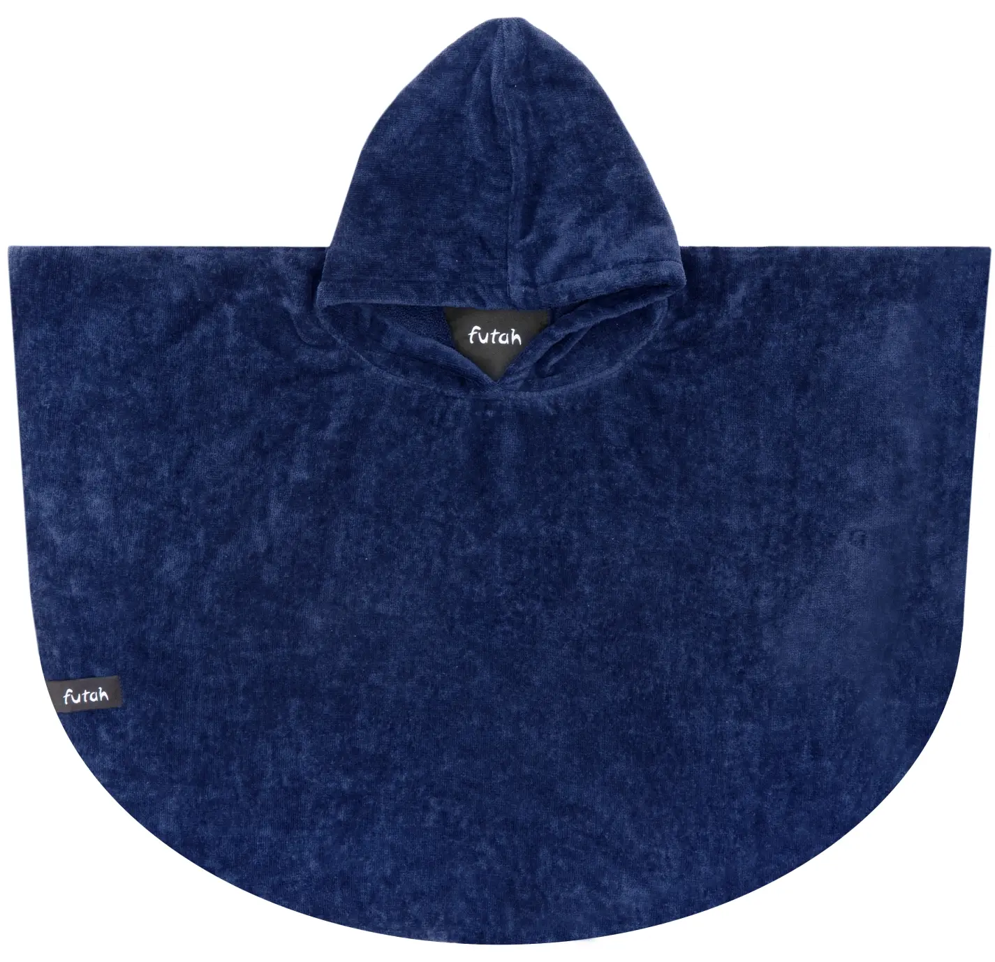 Futah - Bedu Navy Blue Terry Poncho Baby (1)