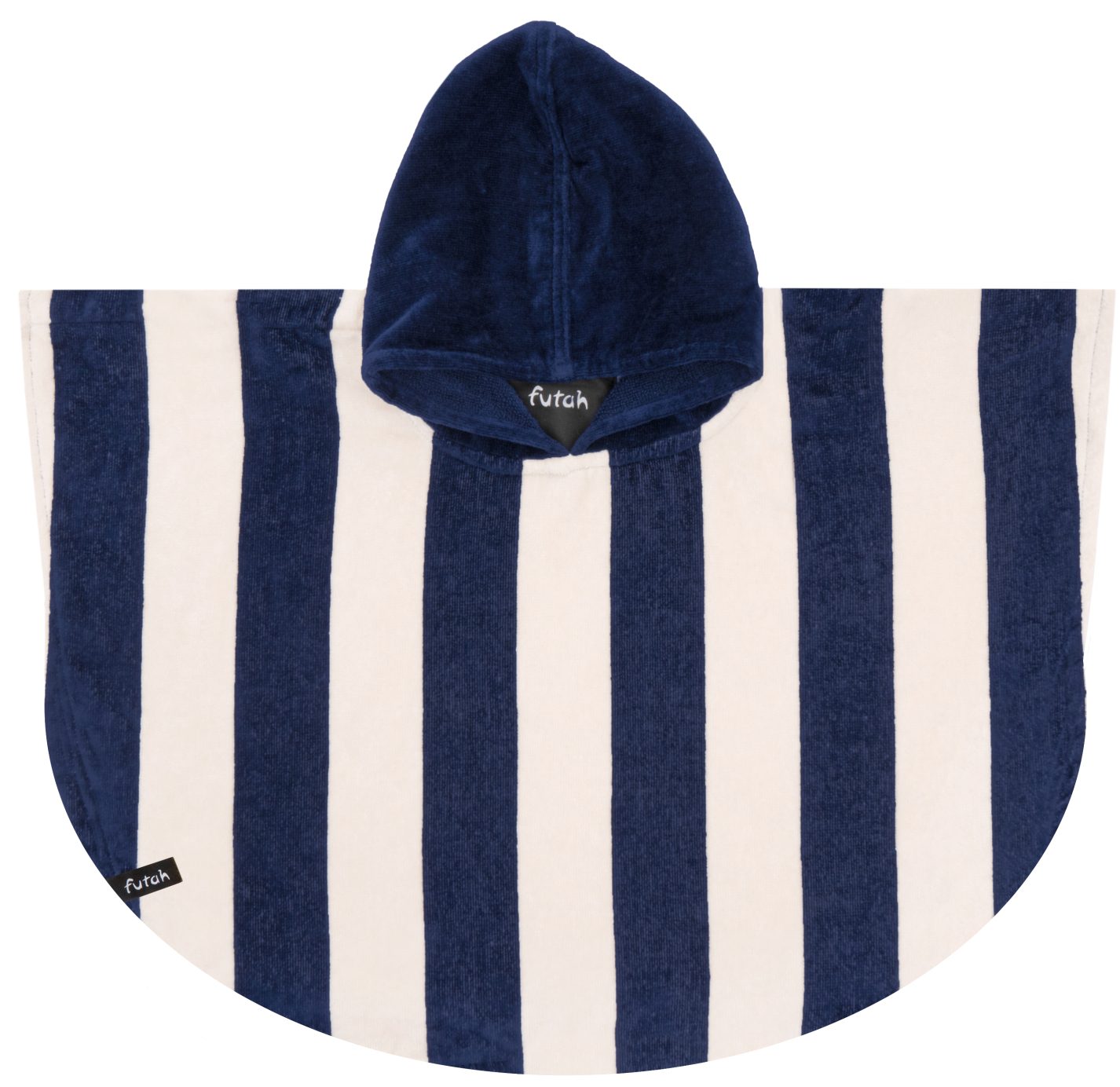 Futah - Bedu Azul Poncho de Rizo Bebé (1)