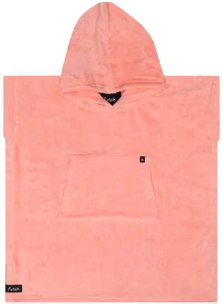 Ericeira Corail Poncho Épongé Enfant