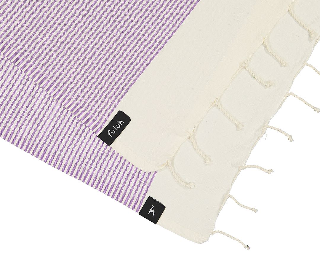Futah - Serviette de Plage Nazaré Violet (3)