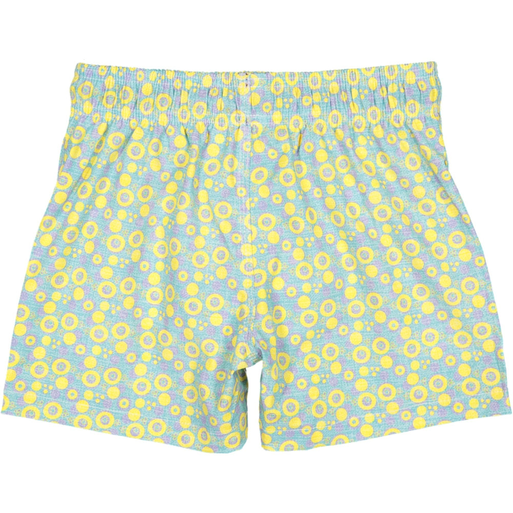 Futah - Short de Baño Niño Amarillo & Agua Vortex (4)