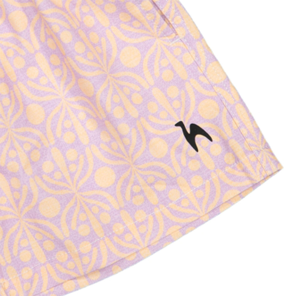 Futah - Short de Baño Niño Moca & Violeta Flora (6)