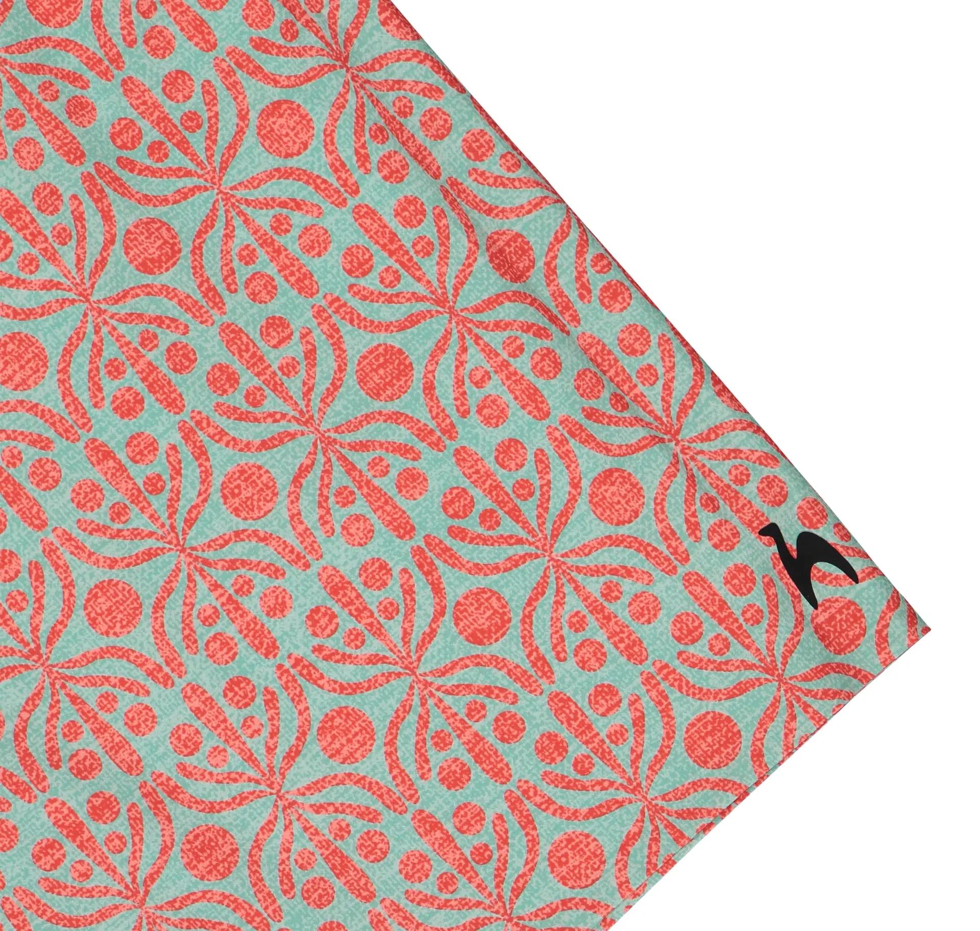 Futah - Short de Bain Aquatique & Rouge Flora (6)