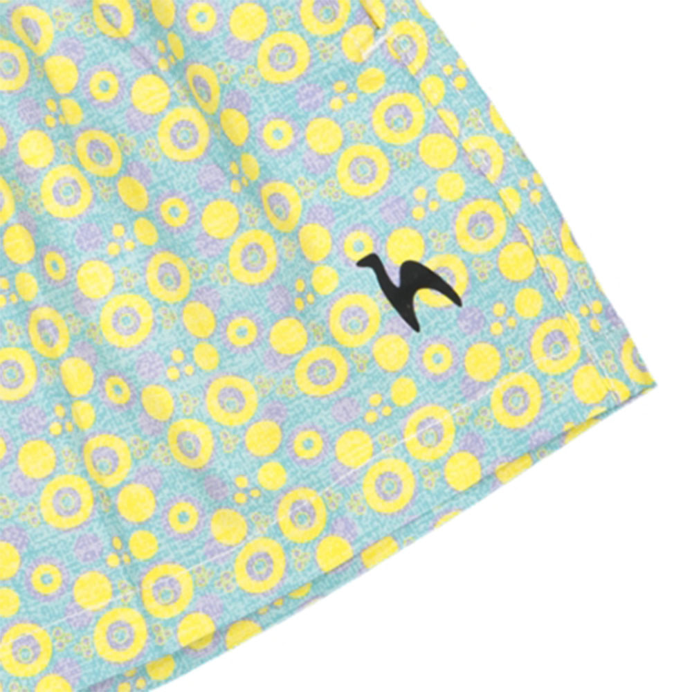 Futah - Short de Baño Niño Amarillo & Agua Vortex (5)